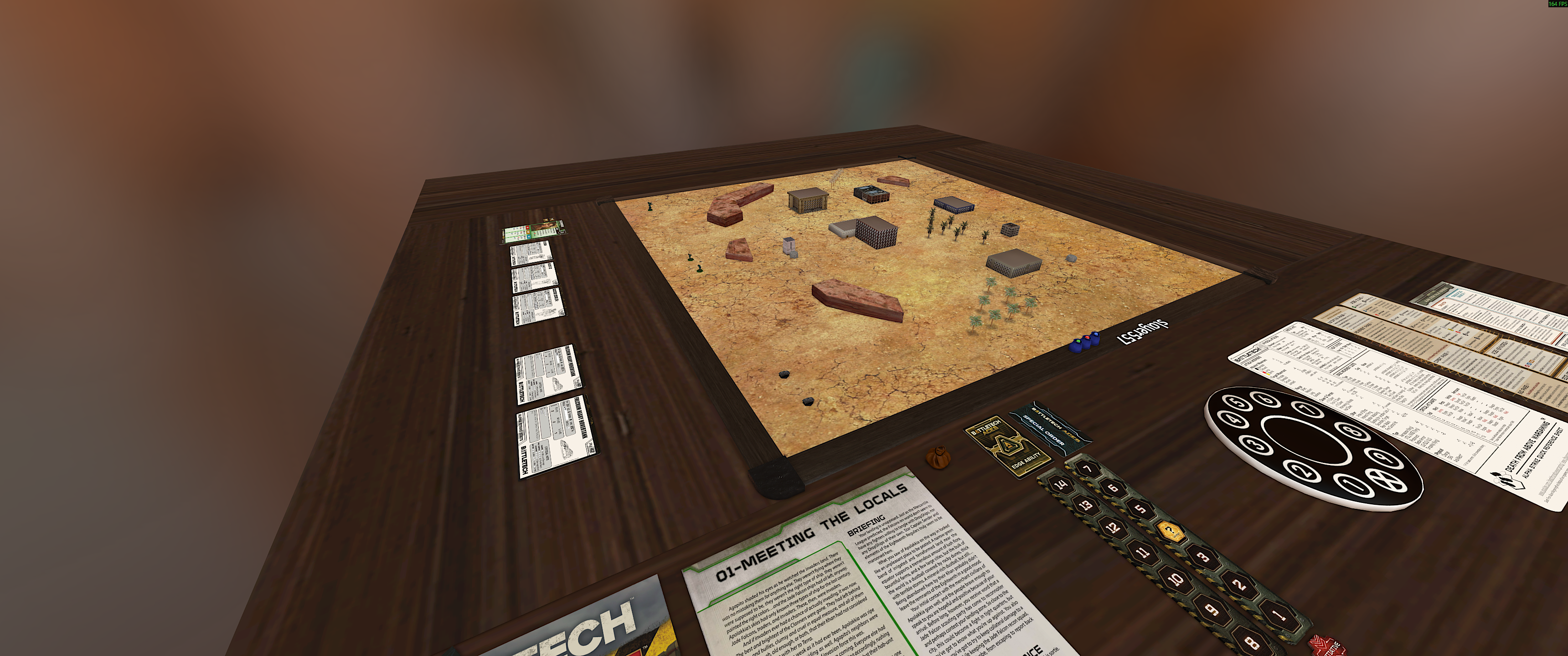 Battletech Aces Scouring Sands Campaign: Scenario 01 - Meeting the Locals