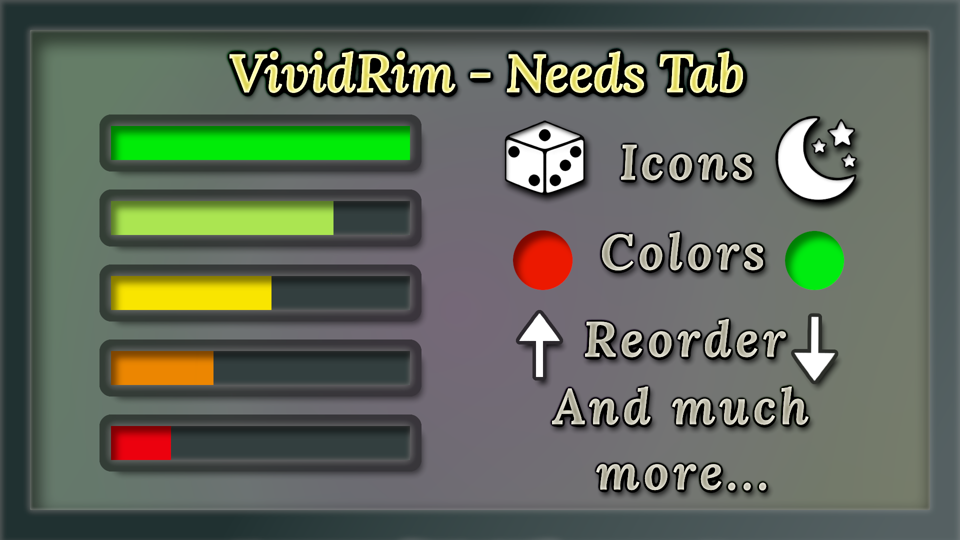 Vivid Rim - Needs Tab