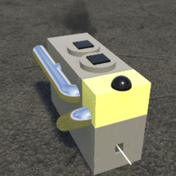 Working i2 Piston Tiny Engine Covered
