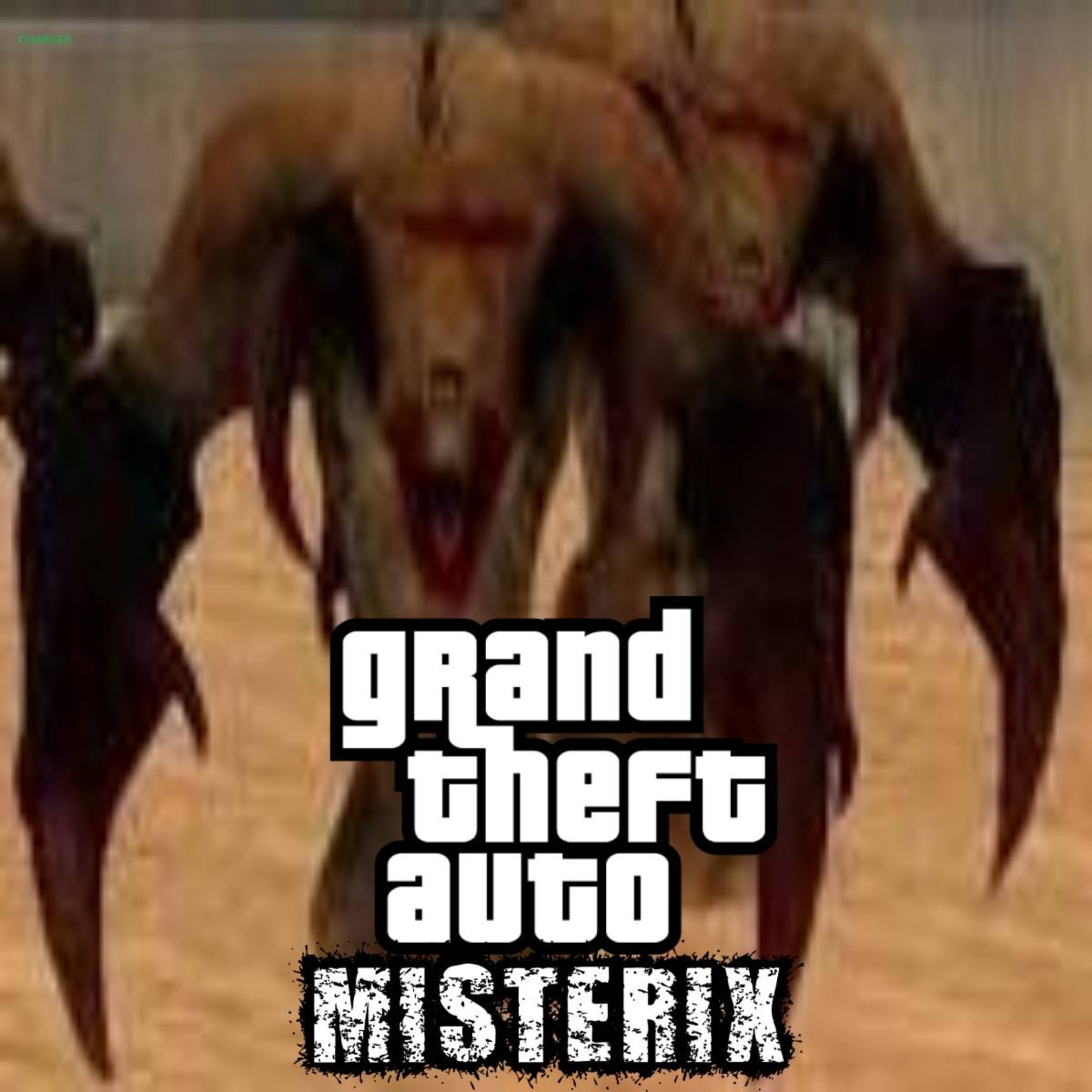 alien mutant (gta misterix) over charger