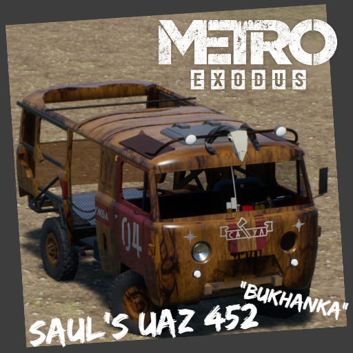 2035 УАЗ/UAZ-452 Буханка саула/Saul's Bukhanka