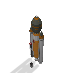 Deep Space Probe XR-43 (with rocket)