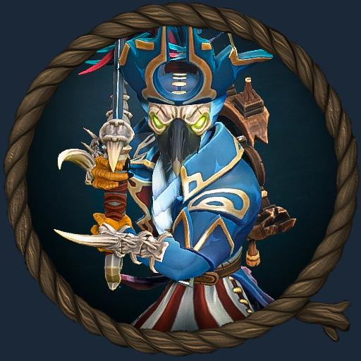 Captain Bonebeak - Shoulders