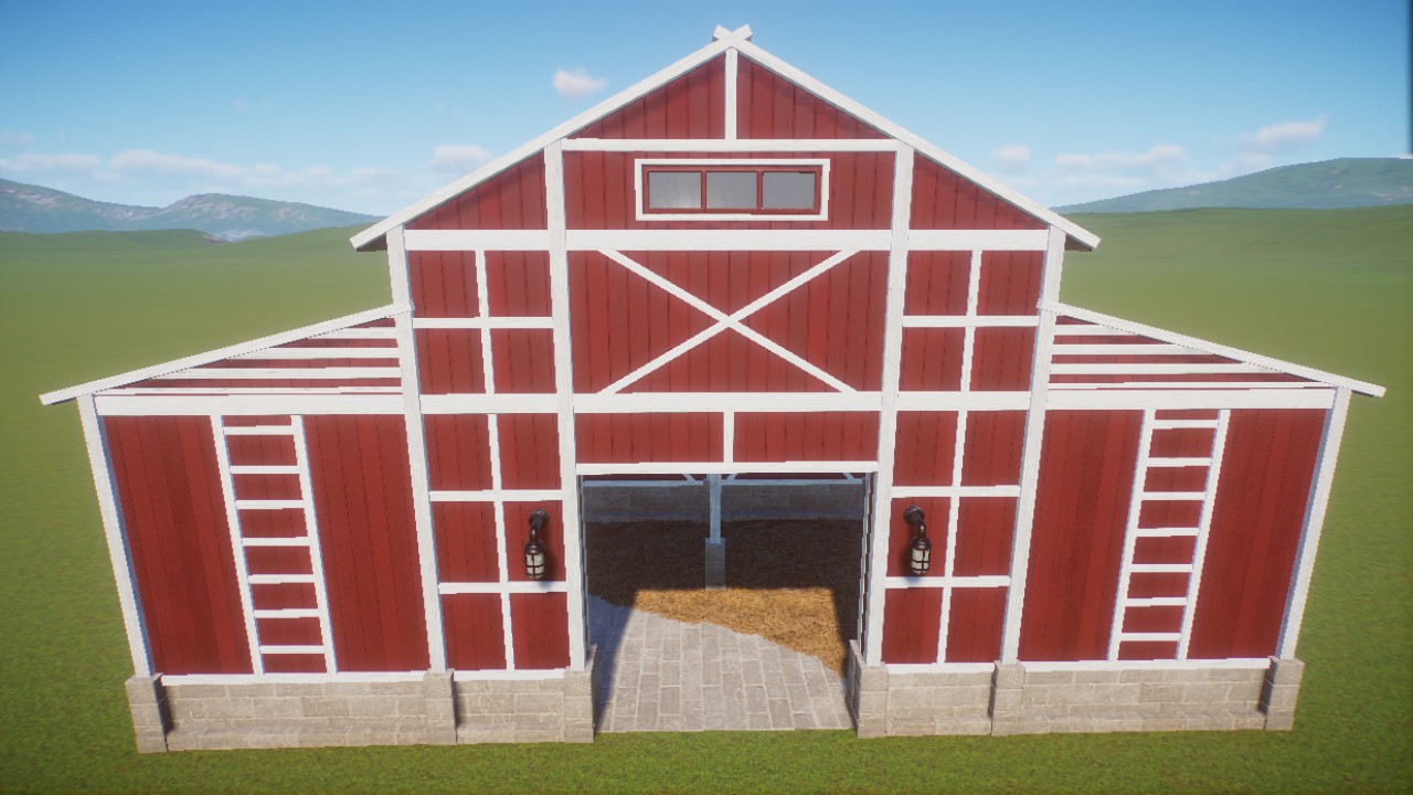 Medium Red Barn