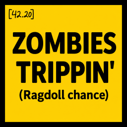 Zombies Trippin' (Ragdoll chance) [42.20+] – Project Zomboid Mod