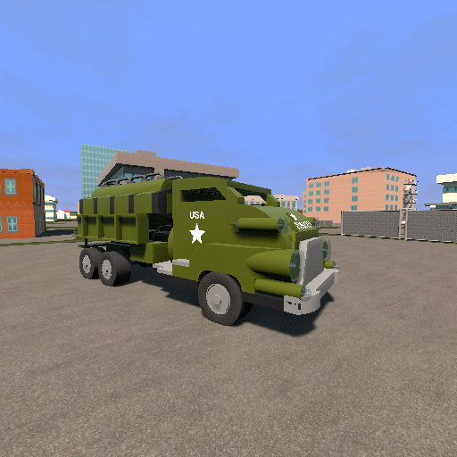 Fallout military fuel truck