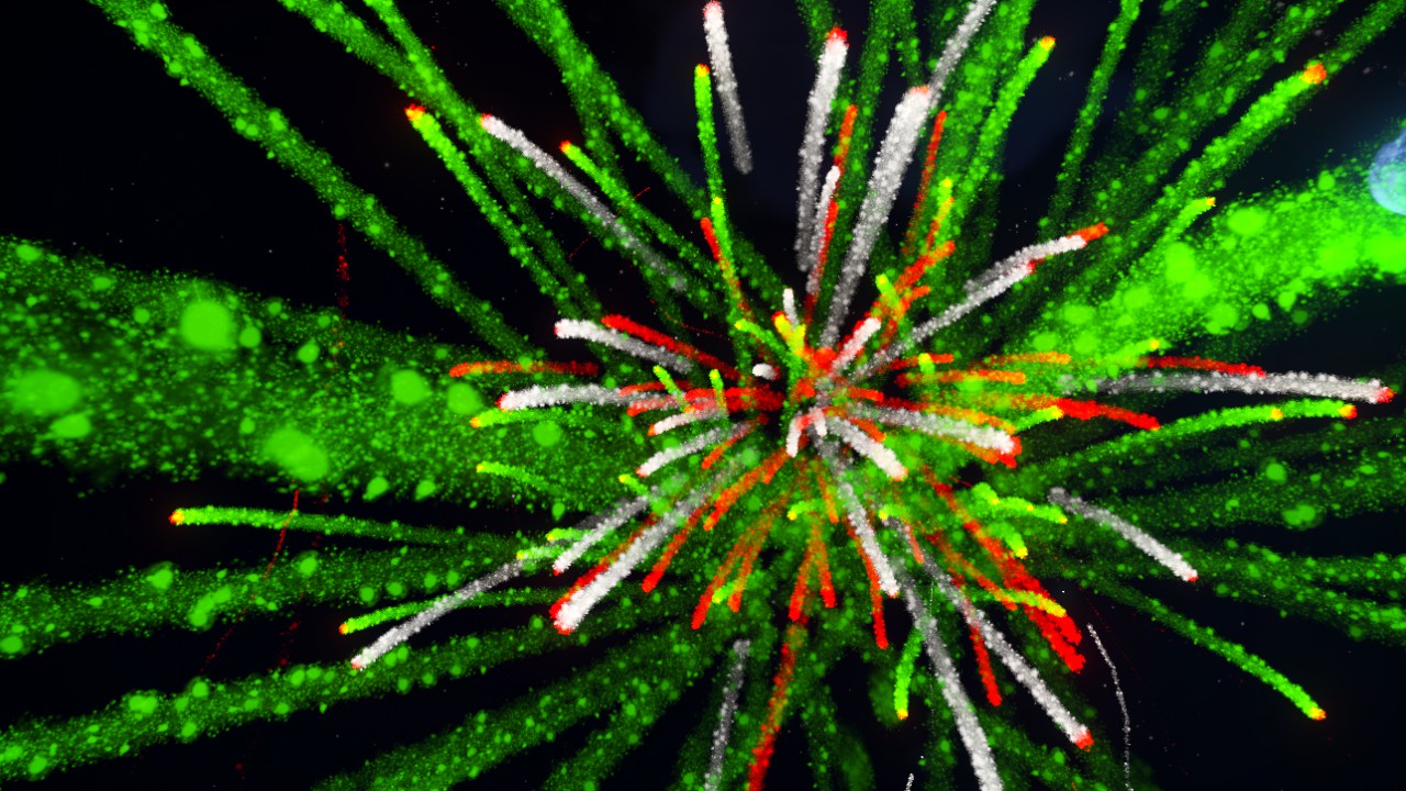 'Spooky Carnival' Firework Display