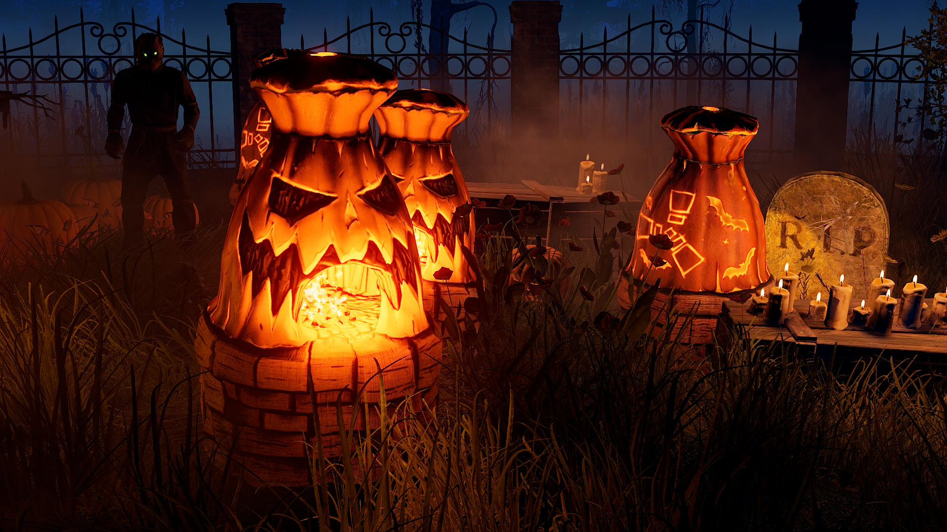 Jack-o'-lantern Furnace