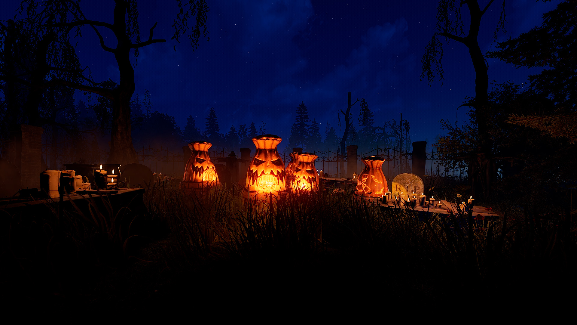 Jack-o'-lantern Furnace