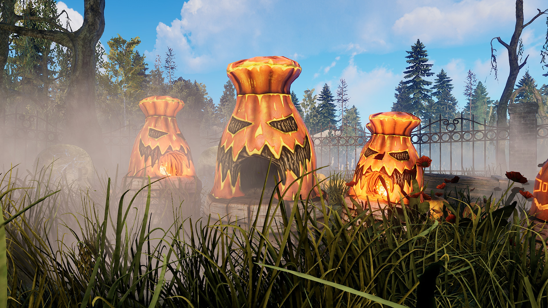 Jack-o'-lantern Furnace