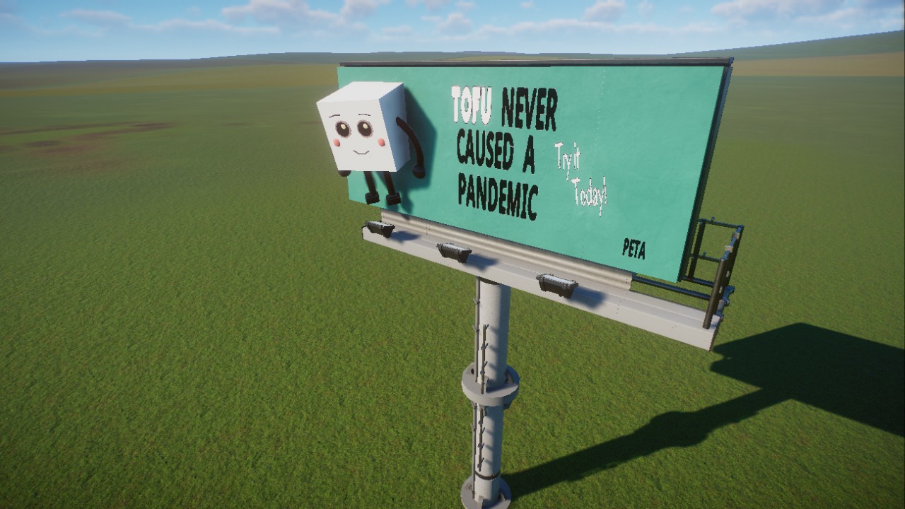 Billboard Advertising ... Tofu