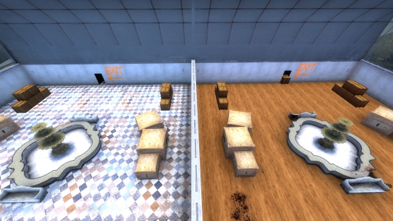 Aim x2 (Two 1v1 arenas) – Counter-Strike 2 Mod
