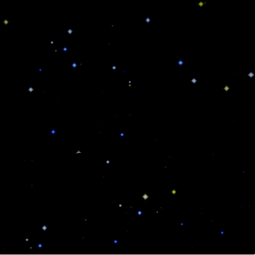 Space Skybox (quarter sphere)