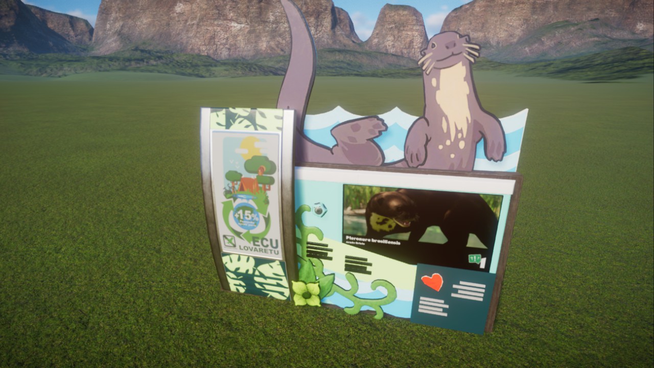 Otter Education Sign