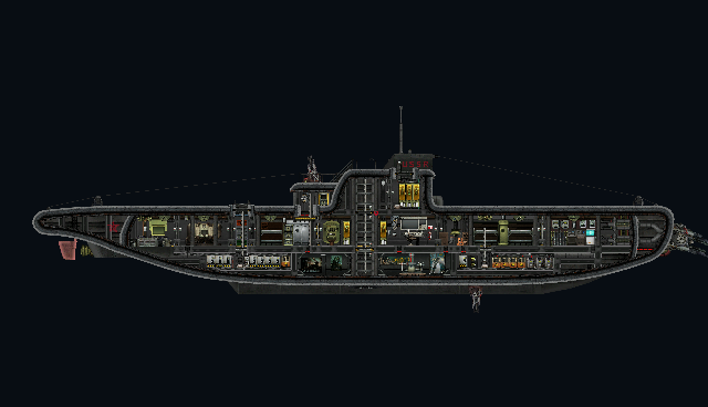 U-1211-Red October Edition + – Barotrauma Mod