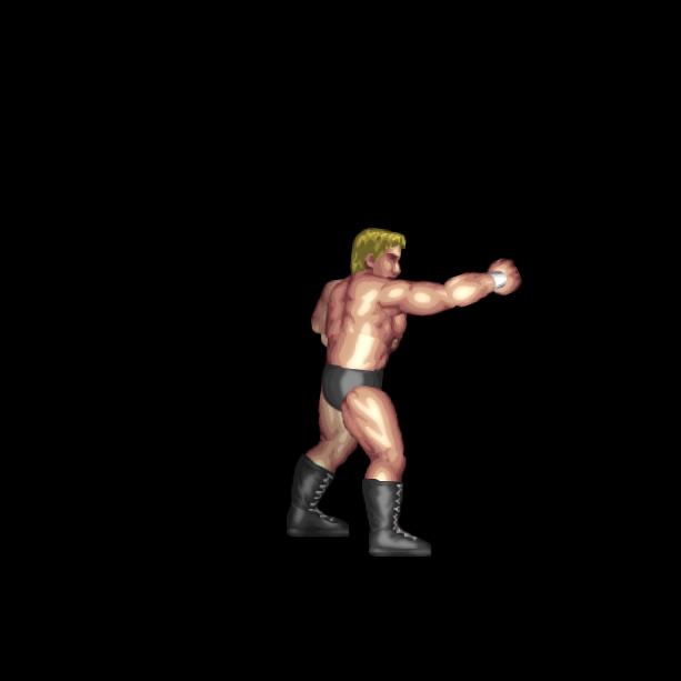 腕パンチ(立中)/Forearm Hammer(StandingM)