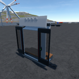 REALISTIC Train door