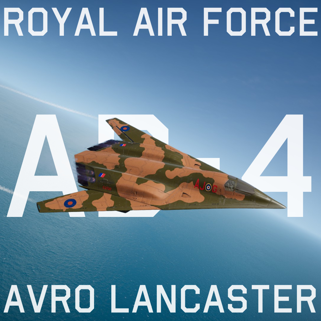 Royal Air Forcre Avro Lancaster EQ932