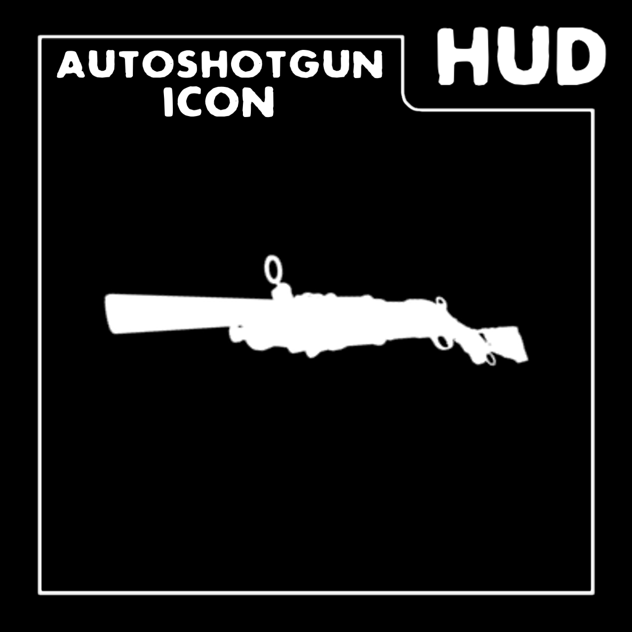 HUD Icon: Autoshotgun [Fortnite Save The World Husk Buster]