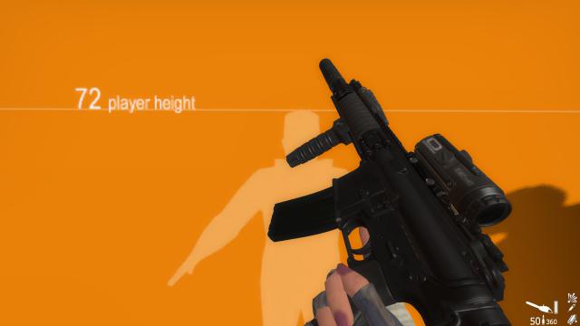 COD16 M4A1 (M16) ADS Compressed