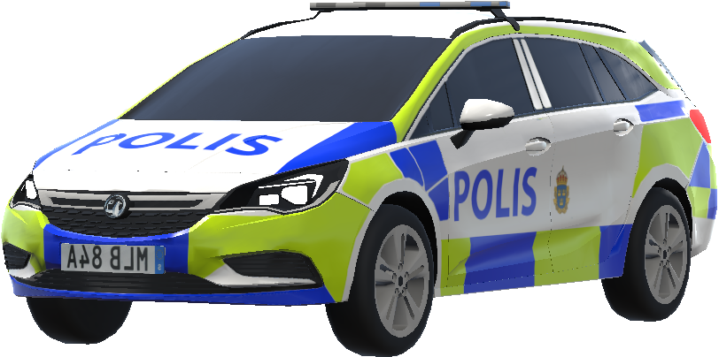Astra estate Swedish police preview