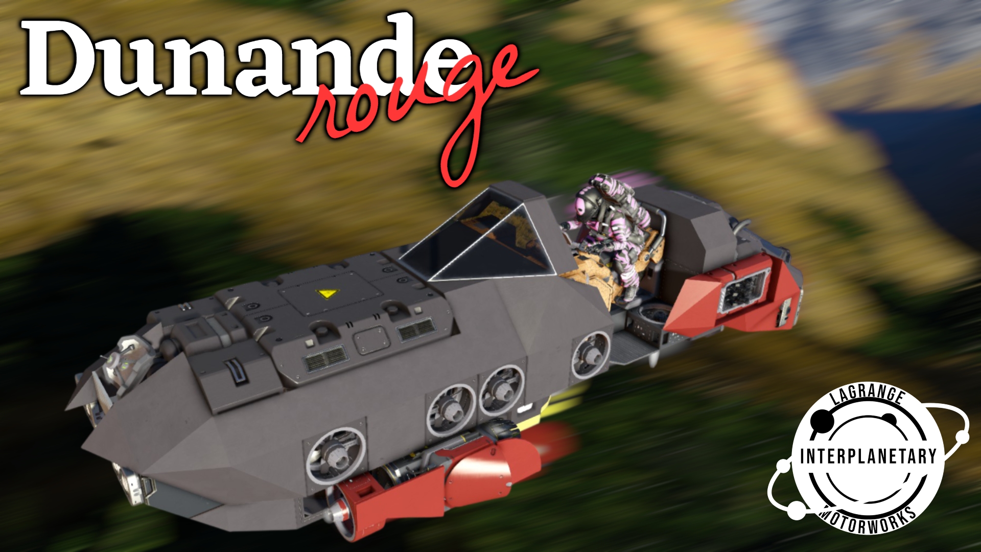 LIM Dunande Rouge | Survival-Ready Hoverbike