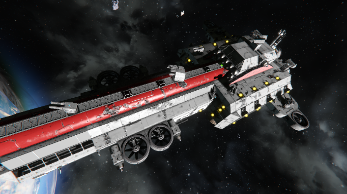 Recon Ship Railguns