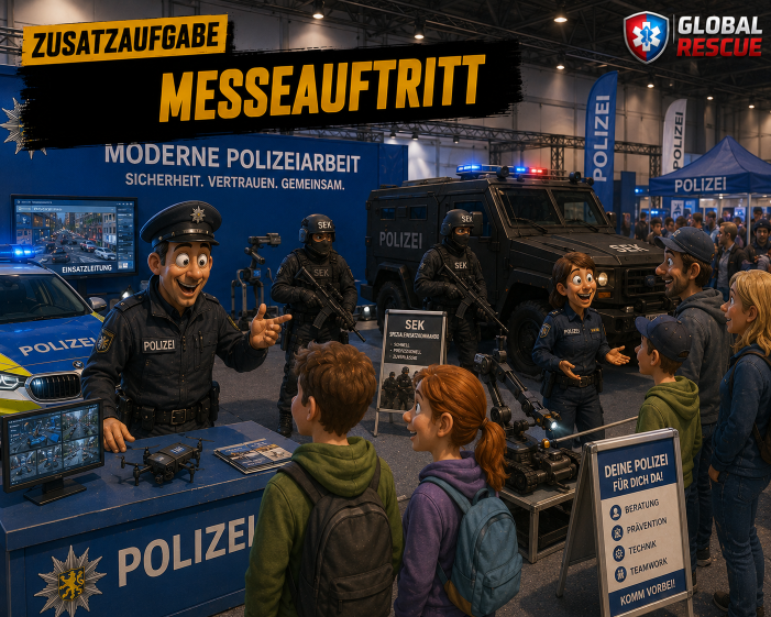 SEK und Polizei präsentieren sich auf Messe