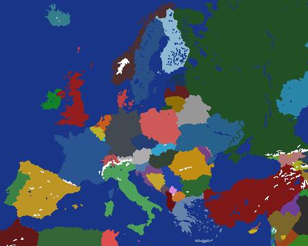 Defacto Map of Europe 2026