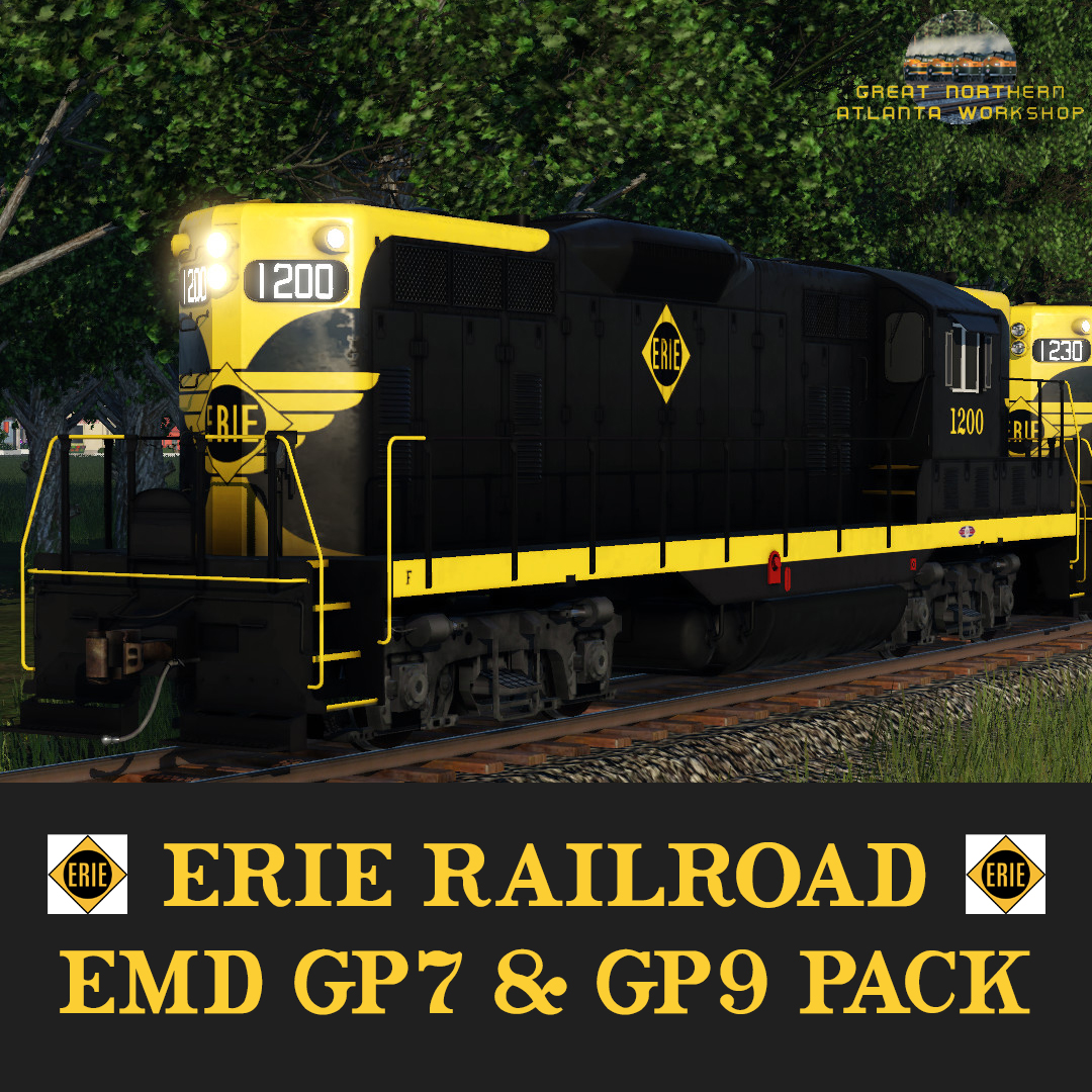 Erie Railroad EMD GP7 & GP9 Pack