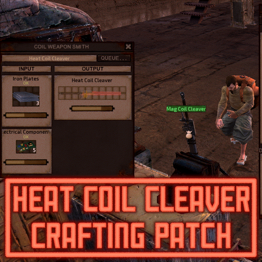 Heat Coil Cleaver Crafting Patch