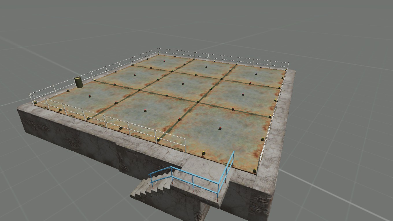 Heli-pad Concrete & Metal (Nuclear Comps)