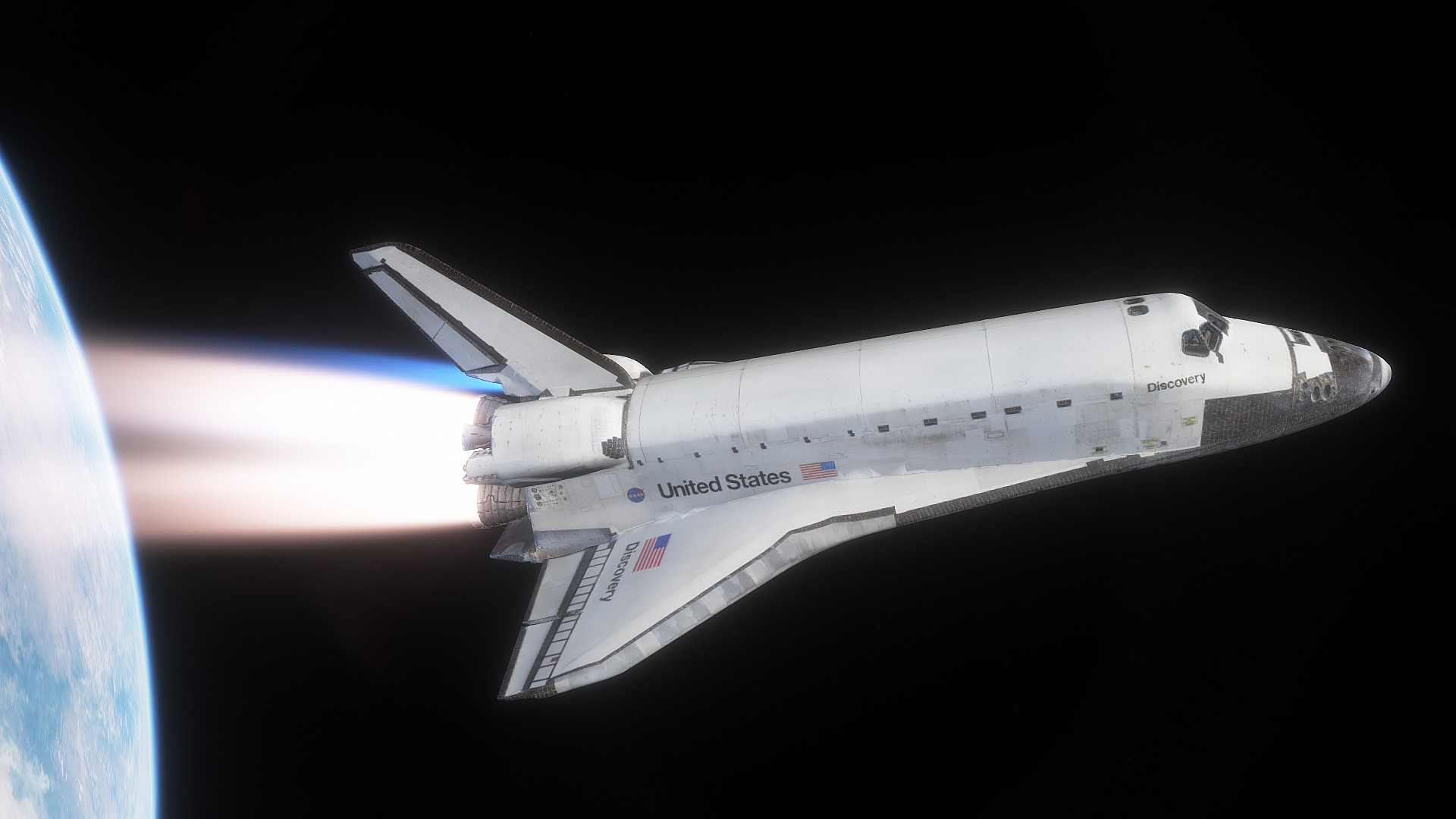 Orbiter Space Shuttle Discovery