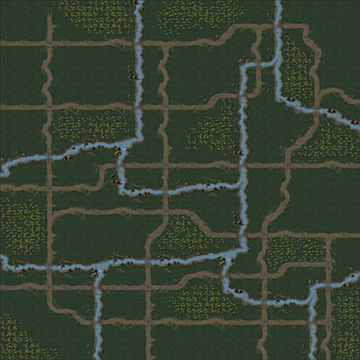 Roads and Rivers