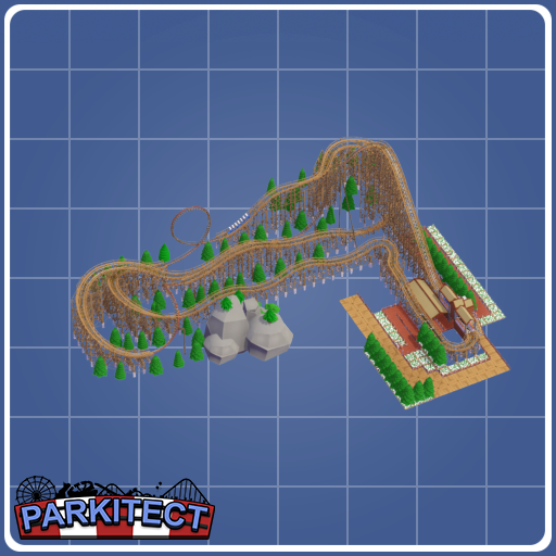 Inverting Wooden Coaster