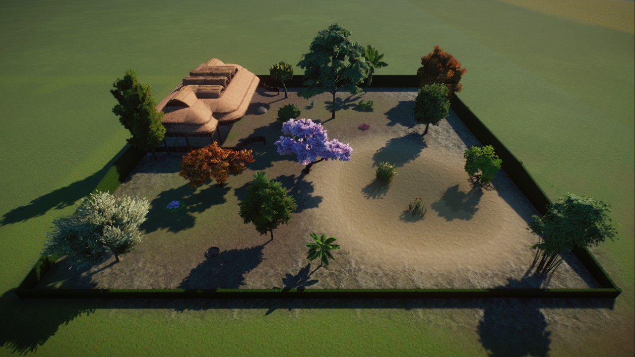 Double Greater Flamingo Habitat (Updated)