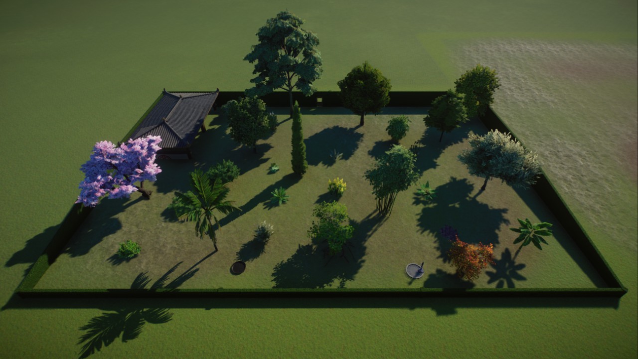 Double Indian Peafowl Habitat (Updated)