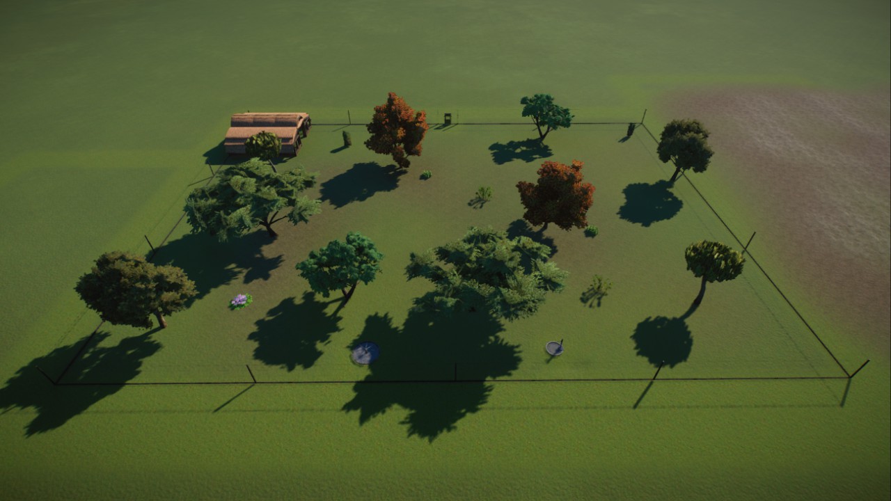 Double Plains Zebra Habitat (Updated)