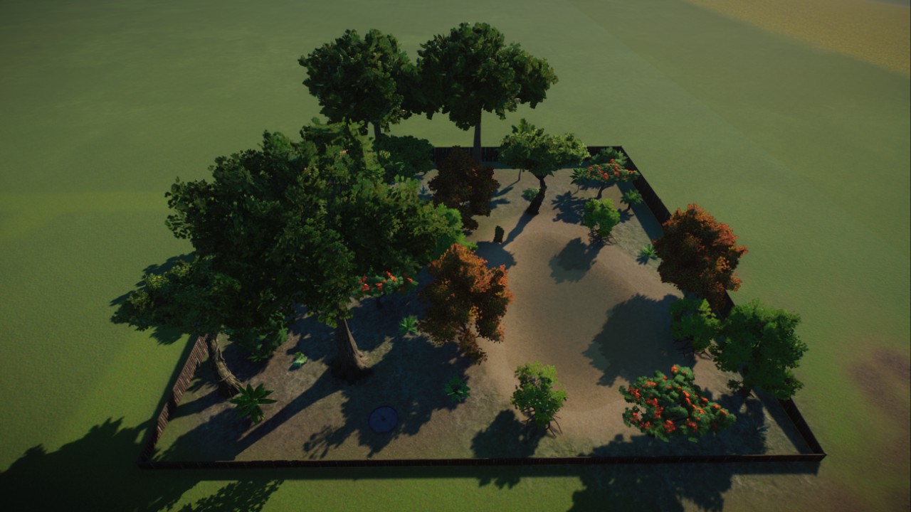 Double Pygmy Hippo Habitat (Updated)