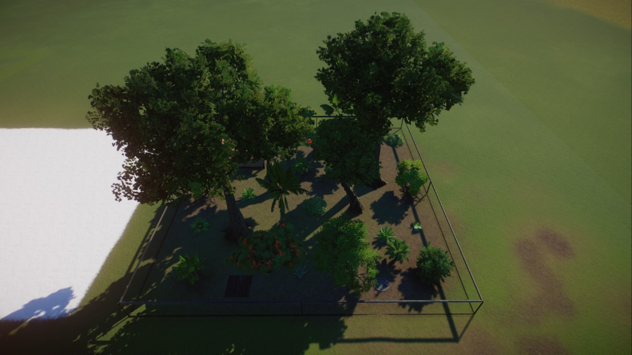 Double Red Ruffed Lemur Habitat (Updated)