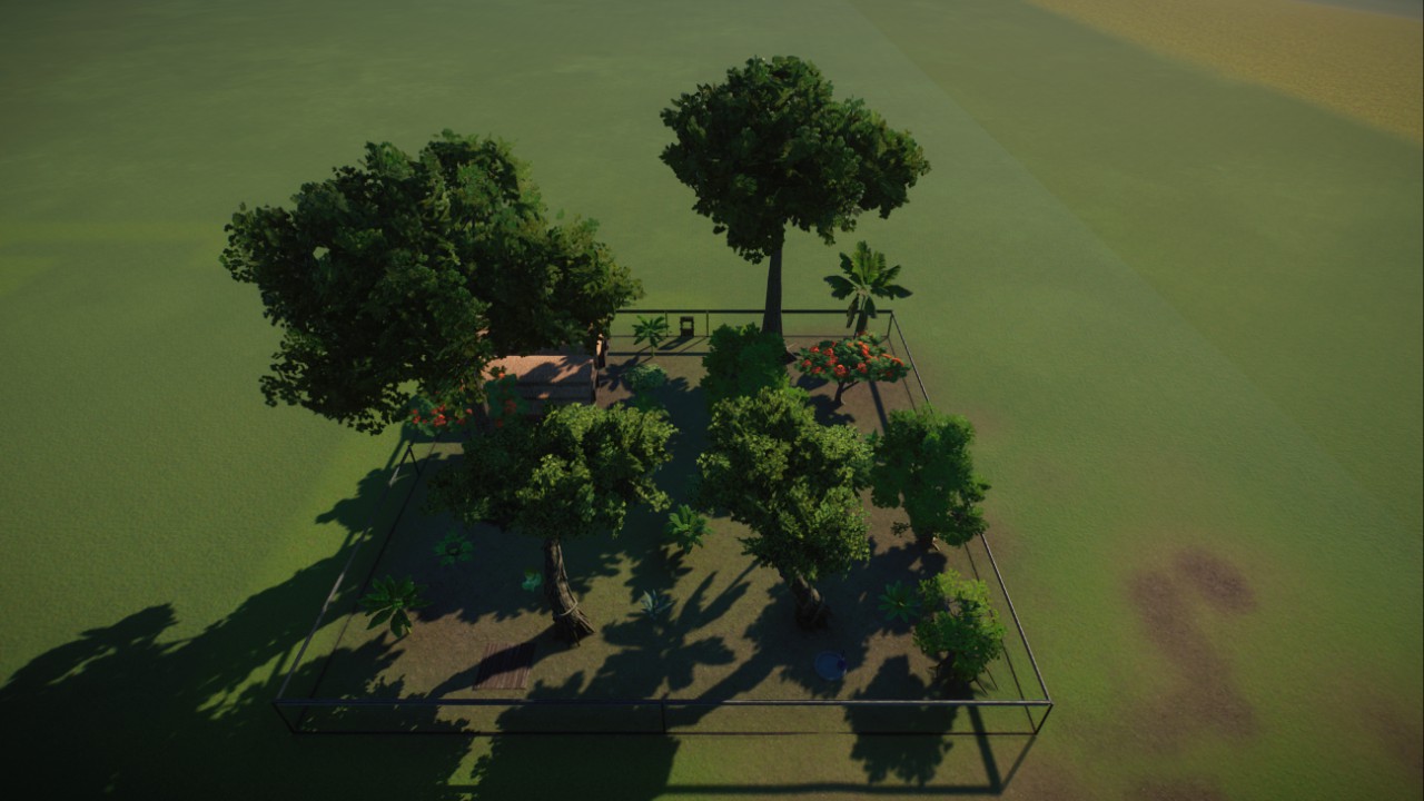 Double Ring Tailed Lemur Habitat (Updated)