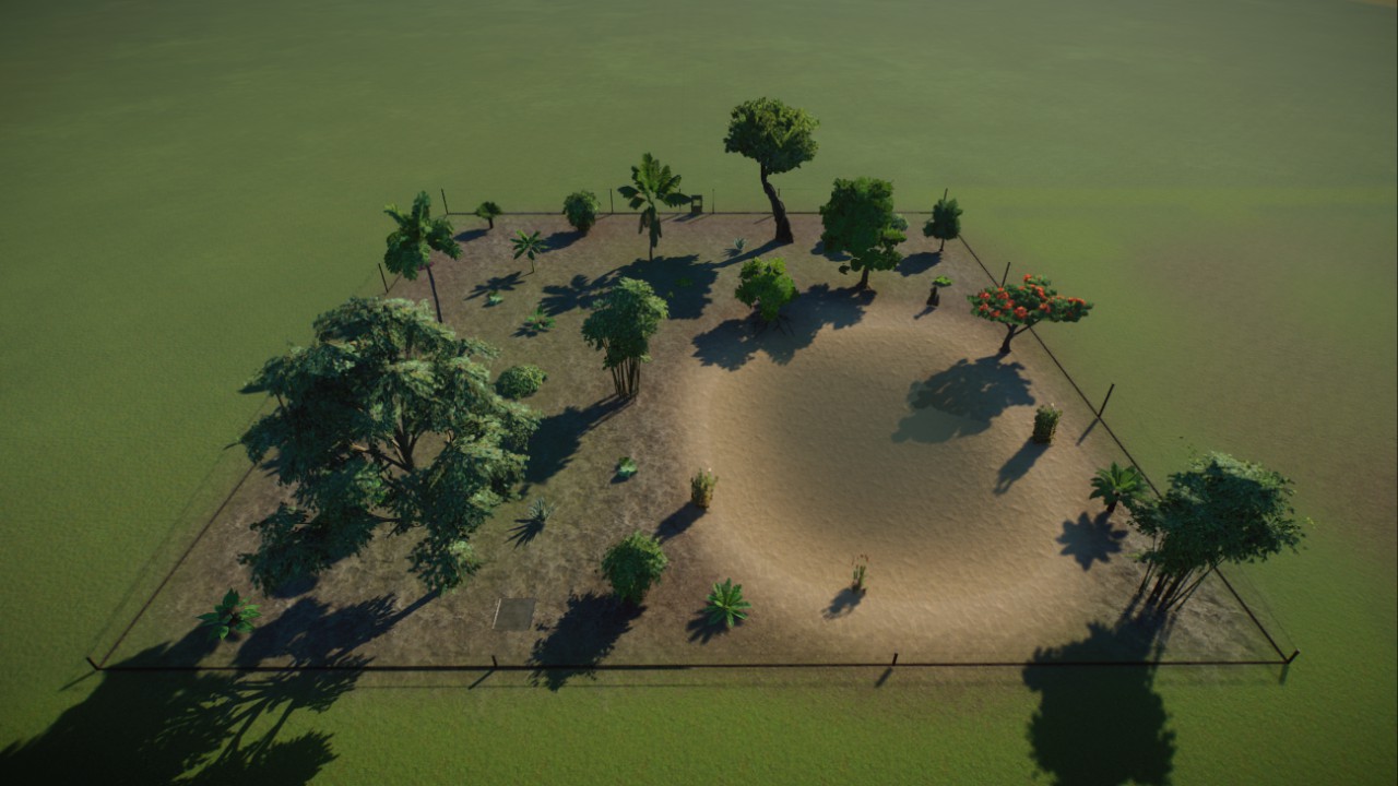 Double Saltwater Crocodile Habitat (Updated)