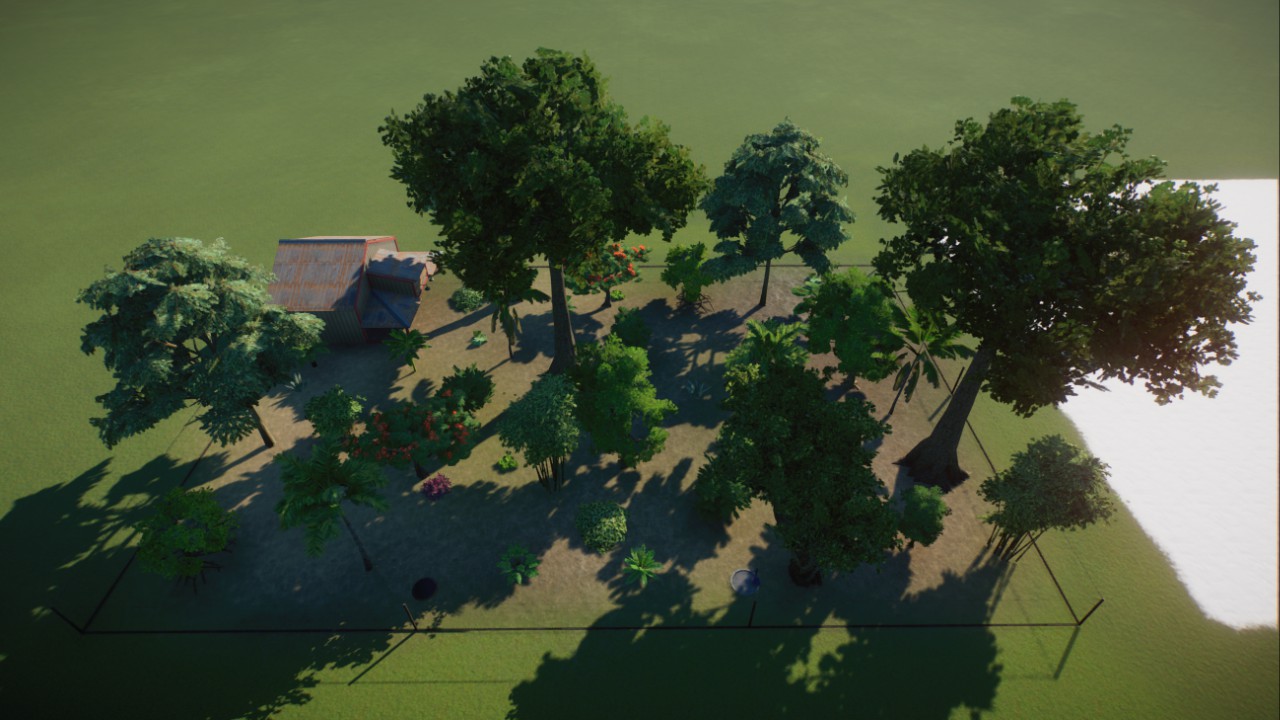 Double Southern Cassowary Habitat (Updated)