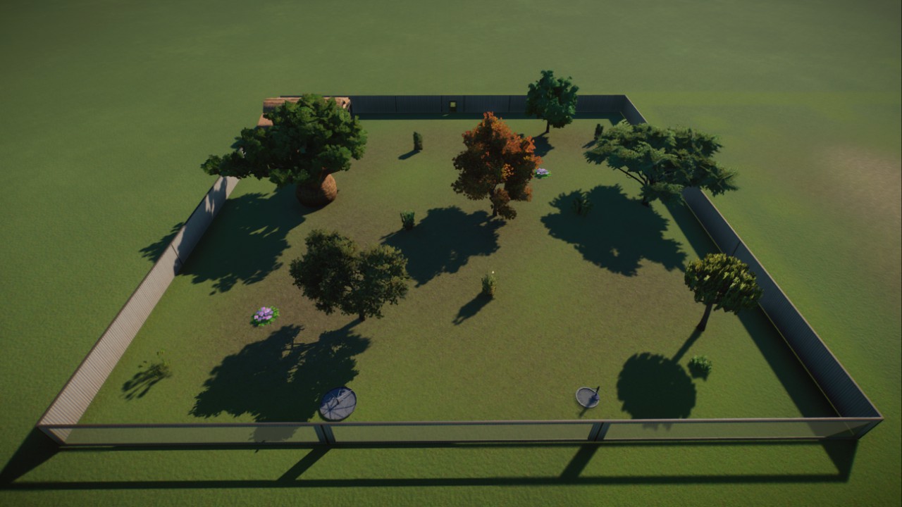 Double Thomson's Gazelle Habitat (Updated)