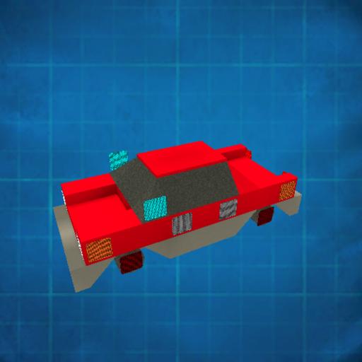 VIKY40CESKYSTAT RED CADILLAC CAR 2