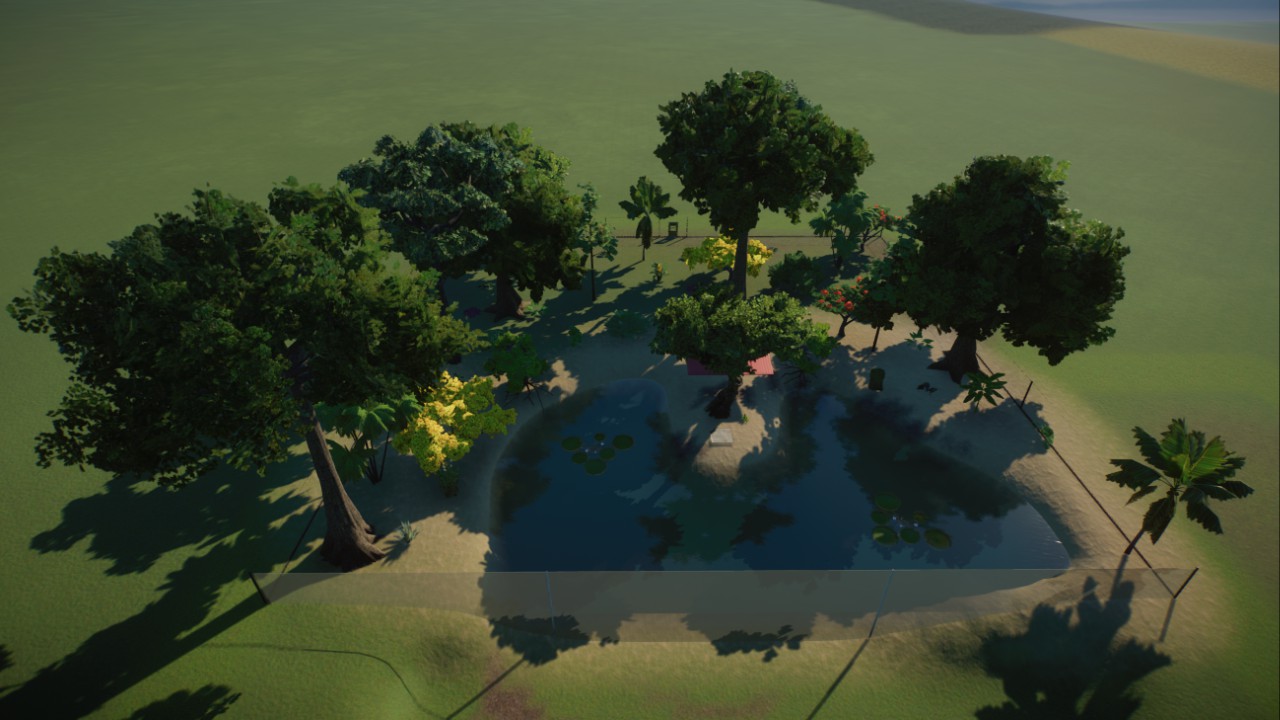 Double Giant Otter Habitat