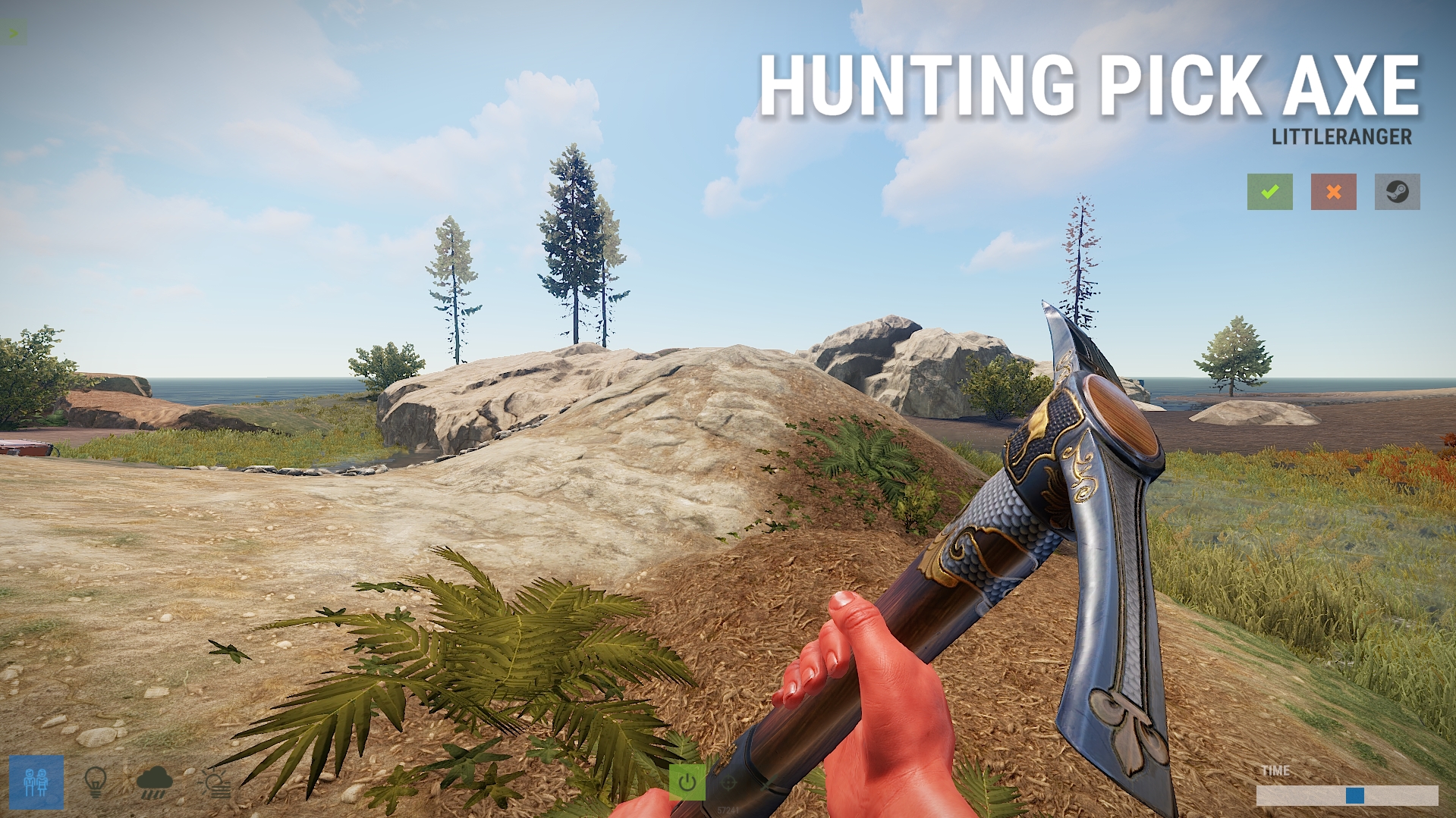 Hunting Pick Axe