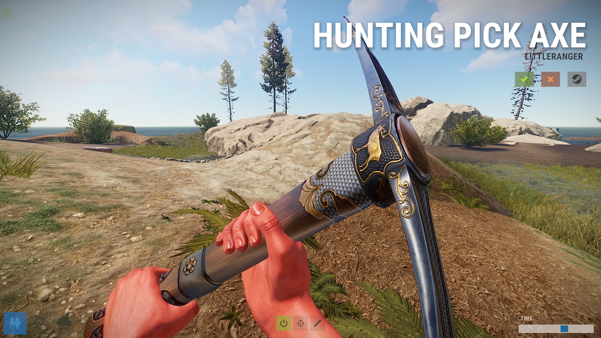 Hunting Pick Axe
