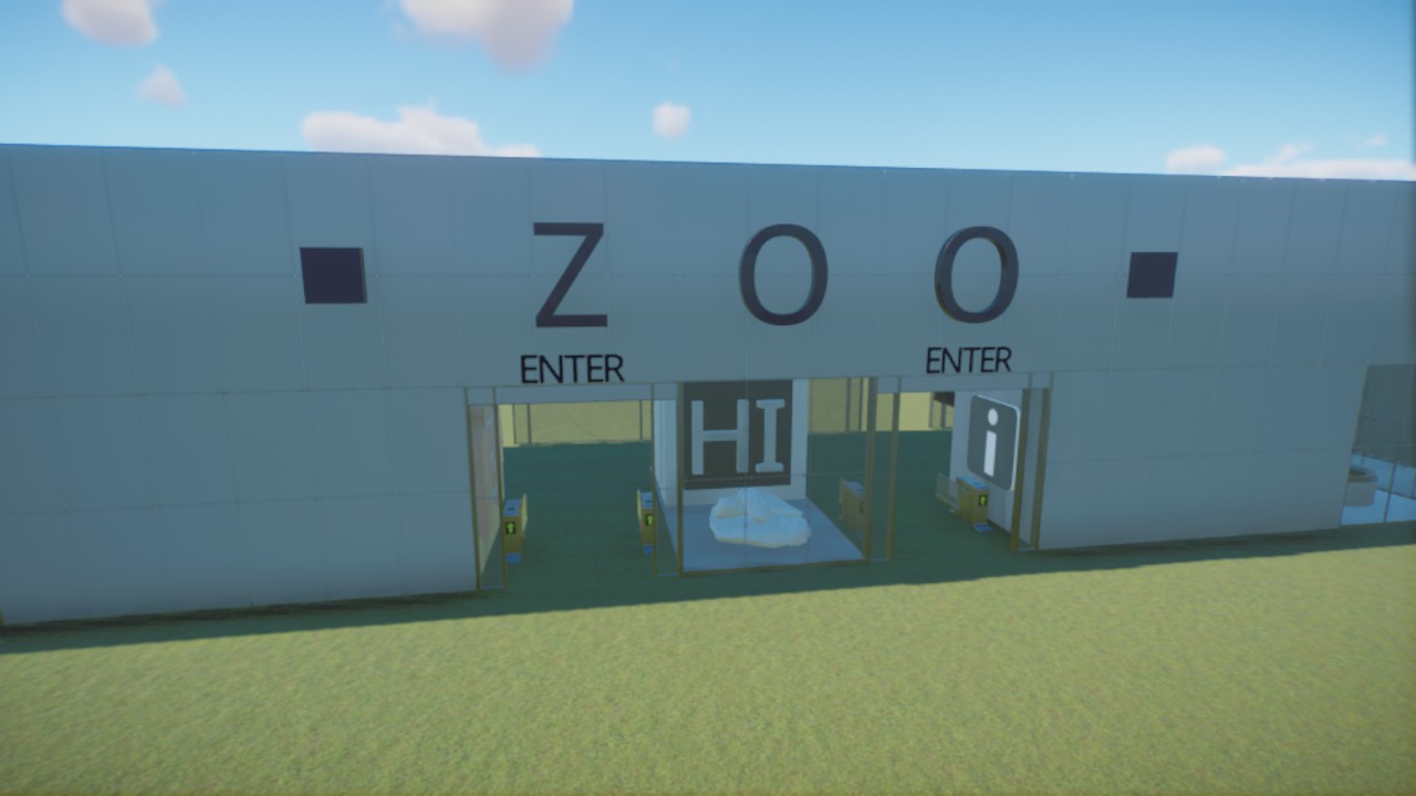 A Modern Entrance by T