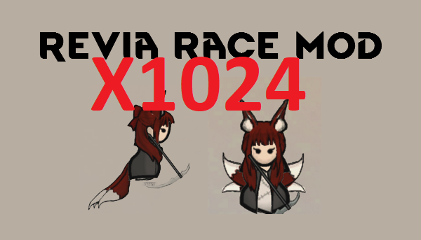 Revia Race x1024 Fork mod preview for RimWorld